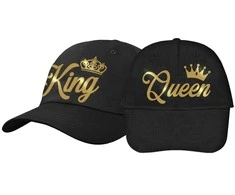 Kepuraičių komplektas "King &amp; Queen"