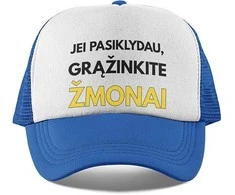 Kepuraičių komplektas "Pasiklydau, grąžinkite žmonai"