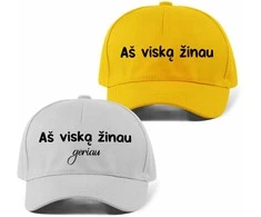 Kepuraičių komplektas "Viską žinome"