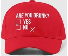 Kepuraitė "Are you drunk?"