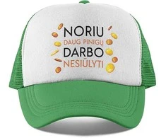 Kepuraitė "Noriu darbo"