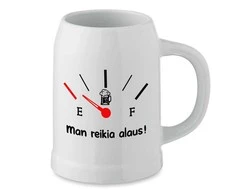 Keramikinis bokalas "Man reikia alaus"