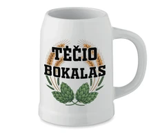 Keramikinis bokalas "Tėčio alus"