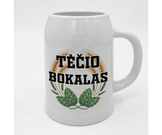 Keramikinis bokalas "Tėčio alus"