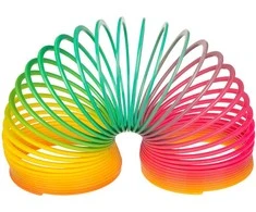 Klasikinis žaislas "Spyruoklė" (skersmuo 10cm)