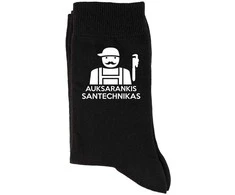Kojinės "Auksarankis santechnikas"