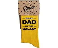 Kojinės "Best dad in the galaxy"