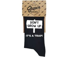 Kojinės "Don't grow up"