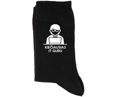 Kojinės "Kiečiausias IT guru"