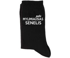 Kojinės "Pats mylimiausias SENELIS"