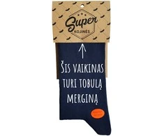 Kojinės "Šis vaikinas turi tobulą merginą"