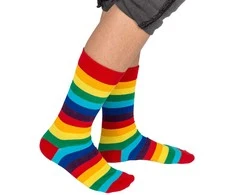 Kojinės skardinėje "Rainbow"