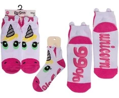 Kojinės su neslystančiu padu "99% unicorn"