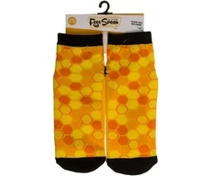 Kojinės su neslystančiu padu "Bee happy"
