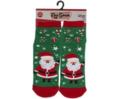 Kojinės su neslystančiu padu "Merry XMas"