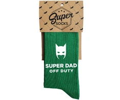 Kojinės "Super dad off duty"