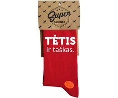 Kojinės "Tėtis ir taškas"