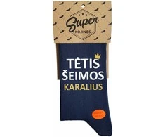 Kojinės "Tėtis šeimos karalius"