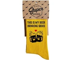 Kojinės "This is my beer drinking socks"