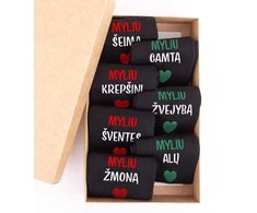 Kojinių komplektas "Myliu kiekvieną dieną"
