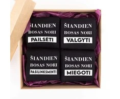Kojinių rinkinys "Bosas šiandien nori"