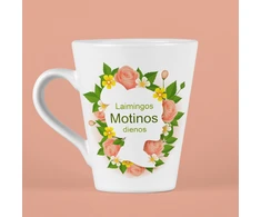 Latte puodelis "Laimingos Motinos dienos"