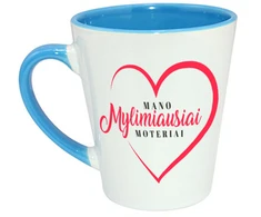 Latte puodelis "Mylimiausiai moteriai"