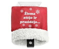 Ledo grandiklis su pirštine "Žiema atėjo ir prasidėjo"
