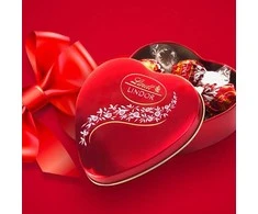 "LINDT LINDOR" širdelė, 62g
