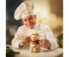 "LINDT" pieninio šokolado meškiukas, 100g