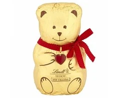"LINDT" pieninio šokolado meškiukas, 100g