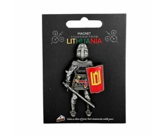 Magnetukas "Riteris. Lietuva" su judančia detale