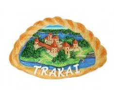 Magnetukas "Trakų pilis" kibino formoje