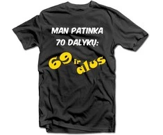 Marškinėliai "70 dalykų"