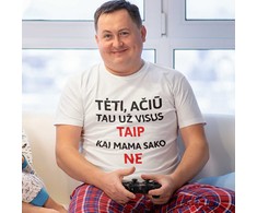 Marškinėliai "Ačiū, Tėti"