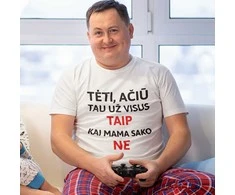 Marškinėliai "Ačiū, Tėti"