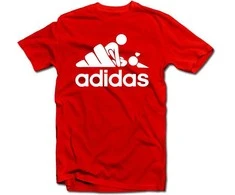 Marškinėliai "Adidas love"