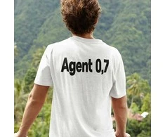 Marškinėliai "Agent 0,7"
