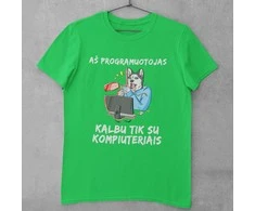Marškinėliai "Aš esu programuotojas"