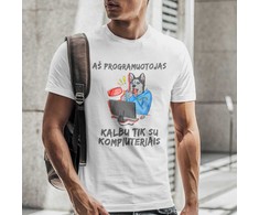 Marškinėliai "Aš esu programuotojas"