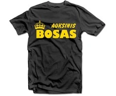 Marškinėliai "Auksinis bosas"