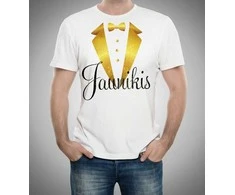 Marškinėliai "Auksinis jaunikis"