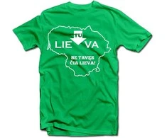 Marškinėliai "Be tavęs čia lieva"