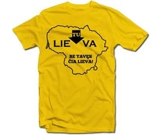 Marškinėliai "Be tavęs čia lieva"