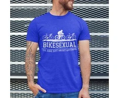Marškinėliai "Bikesexual"