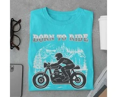 Marškinėliai "Born to ride"