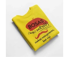 Marškinėliai "Bosas, kaip menas"