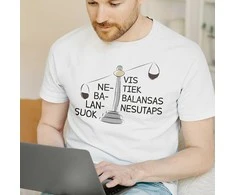 Marškinėliai "Buhalterio balansas"