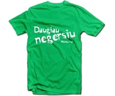 Marškinėliai "Daugiau negersiu"