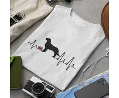 Marškinėliai "Dog heartbeat pulse"